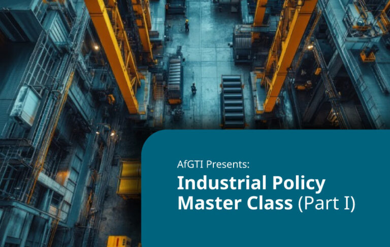 Industrial Policy Masterclass (Part I)
