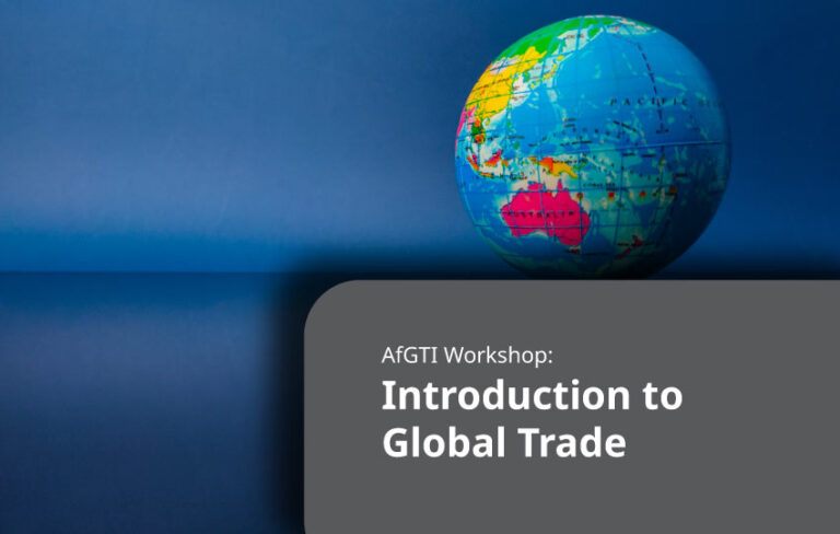 Workshop: Introduction to Global Trade